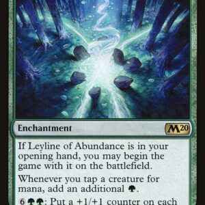Core Set 2020 - 179 - Leyline of Abundance - Rare - G - Foil