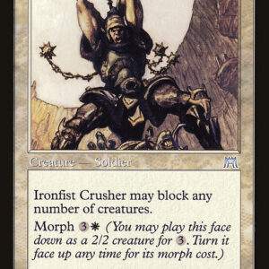 Onslaught - 42 - Ironfist Crusher - Uncommon - W - Non-foil (Front)