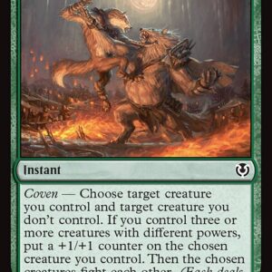 Innistrad Remastered - 192 - Duel for Dominance - Common - G - Non-foil (Front)