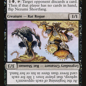 Champions of Kamigawa - 131 - Nezumi Shortfang // Stabwhisker the Odious - Rare - B - Non-foil