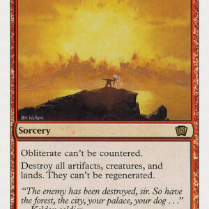 Eighth Edition - 204 - Obliterate - Rare - R - Non-foil (Front)