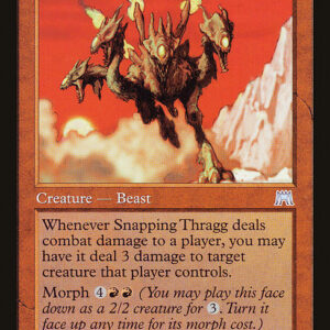Onslaught - 233 - Snapping Thragg - Uncommon - R - Non-foil (Front)