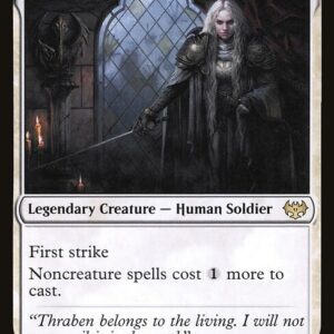 Innistrad: Crimson Vow - 38 - Thalia, Guardian of Thraben - Rare - W - Foil