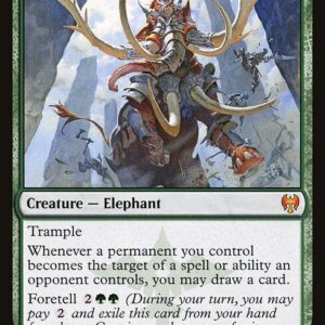 Kaldheim - 160 - Battle Mammoth - Mythic - G - Foil
