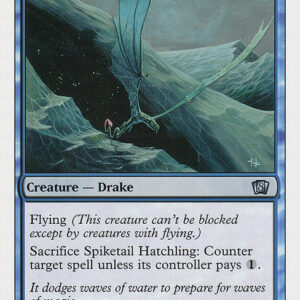Eighth Edition - 102 - Spiketail Hatchling - Uncommon - U - Non-foil (Front)