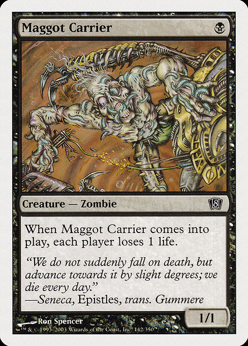 Eighth Edition - 142 - Maggot Carrier - Common - B - Non-foil (Front)