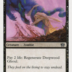 Eighth Edition - 127 - Deepwood Ghoul - Common - B - Non-foil (Front)