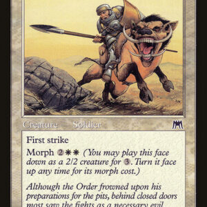 Onslaught - 20 - Daru Lancer - Common - W - Non-foil (Front)