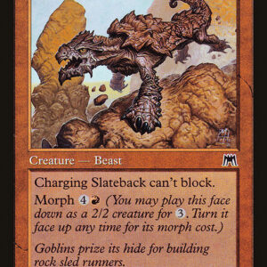 Onslaught - 194 - Charging Slateback - Common - R - Non-foil (Front)
