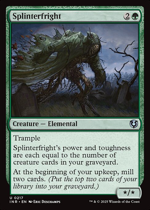 Innistrad Remastered - 217 - Splinterfright - Uncommon - G - Non-foil (Front)