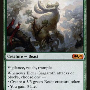Core Set 2021 - 179 - Elder Gargaroth - Mythic - G - Foil