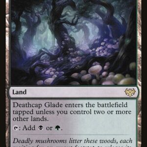 Innistrad: Crimson Vow - 261 - Deathcap Glade - Rare - C - Foil