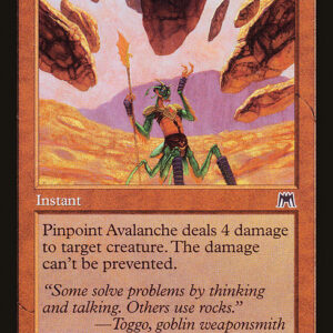 Onslaught - 221 - Pinpoint Avalanche - Common - R - Non-foil (Front)