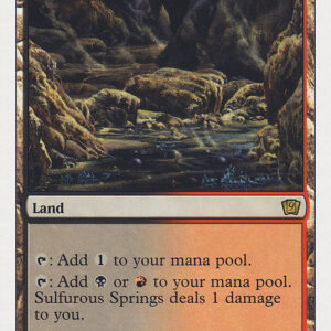 Ninth Edition - 325 - Sulfurous Springs - Rare - C - Non-foil (Front)