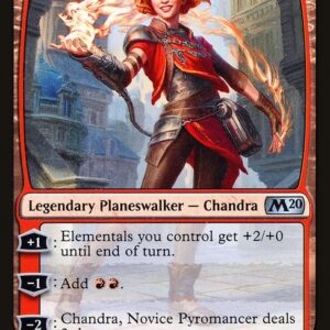 Core Set 2020 - 128 - Chandra, Novice Pyromancer - Uncommon - R - Non-foil
