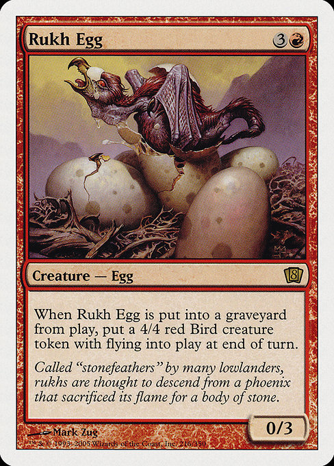 Eighth Edition - 216 - Rukh Egg - Rare - R - Non-foil (Front)