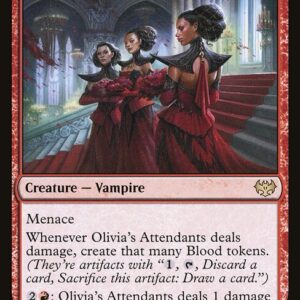 Innistrad: Crimson Vow - 172 - Olivia's Attendants - Rare - R - Foil