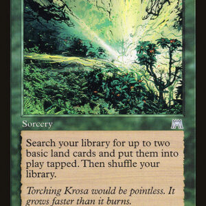 Onslaught - 263 - Explosive Vegetation - Uncommon - G - Non-foil (Front)