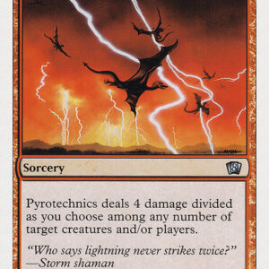 Eighth Edition - 211 - Pyrotechnics - Uncommon - R - Non-foil (Front)