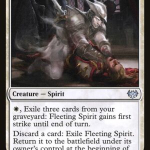 Innistrad: Crimson Vow - 14 - Fleeting Spirit - Uncommon - W - Foil