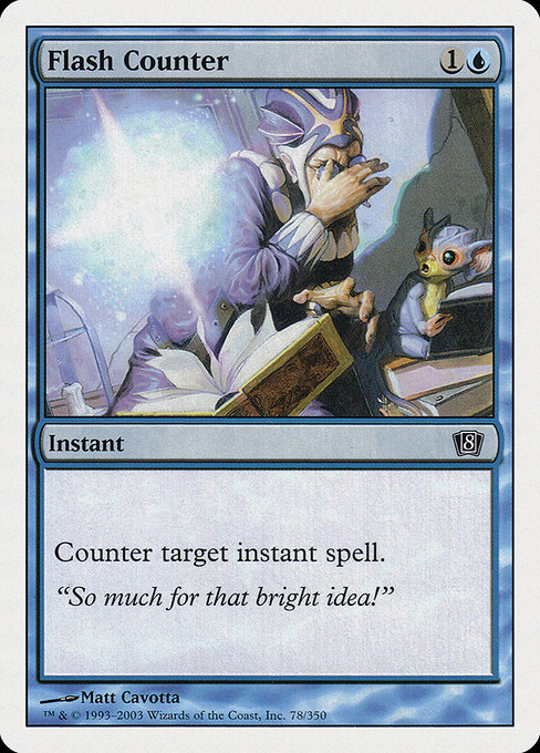 Eighth Edition - 78 - Flash Counter - Common - U - Non-foil (Front)