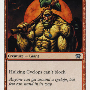 Eighth Edition - 195 - Hulking Cyclops - Uncommon - R - Non-foil (Front)