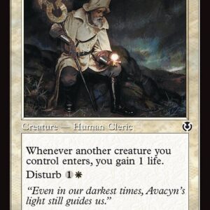 Innistrad Remastered - 450 - Lunarch Veteran // Luminous Phantom - Common - C - Non-foil - Promo (Front)