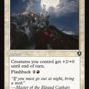 Innistrad Remastered - 347 - Rally the Peasants - Uncommon - W - Non-foil - Promo (Front)