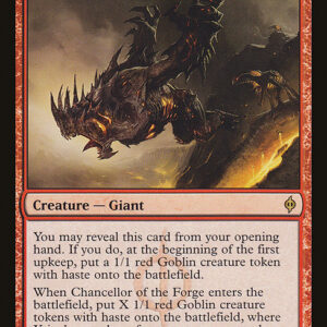 New Phyrexia - 81 - Chancellor of the Forge - Rare - R - Non-foil (Front)