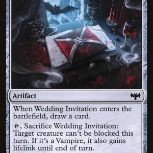 Innistrad: Crimson Vow - 260 - Wedding Invitation - Common - C - Foil
