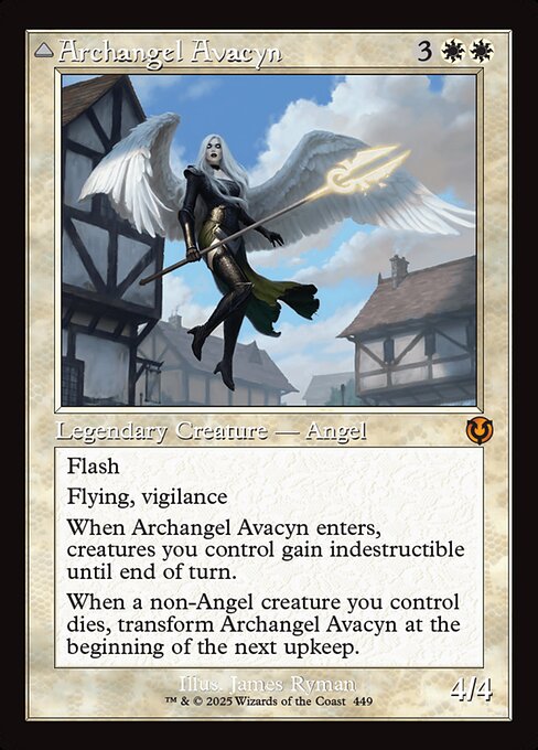 Innistrad Remastered - 449 - Archangel Avacyn // Avacyn, the Purifier - Mythic - C - Non-foil - Promo (Front)