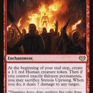 Innistrad: Crimson Vow - 178 - Stensia Uprising - Rare - R - Foil