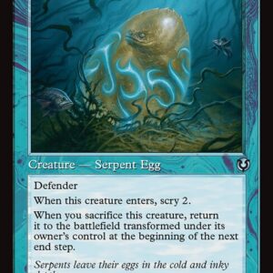 Innistrad Remastered - 455 - Biolume Egg // Biolume Serpent - Uncommon - C - Non-foil - Promo (Front)