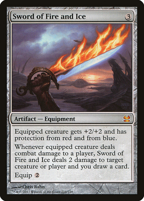 Modern Masters - 216 - Sword of Fire and Ice - Mythic - C - Non-foil (Front)