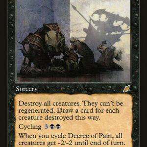 Scourge - 64 - Decree of Pain - Rare - B - Non-foil (Front)
