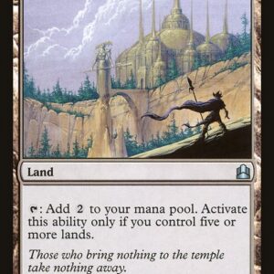 Commander 2011 - 290 - Temple of the False God - Uncommon - C - Non-foil (Front)