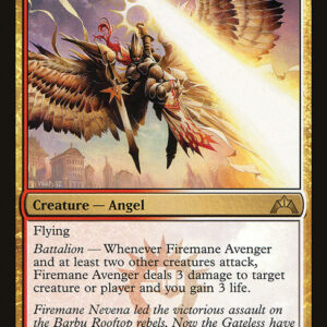Gatecrash - 163 - Firemane Avenger - Rare - WR - Non-foil (Front)