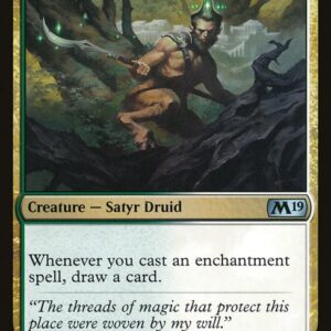 Core Set 2019 - 223 - Satyr Enchanter - Uncommon - WG - Non-foil