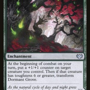 Innistrad: Crimson Vow - 198 - Dormant Grove // Gnarled Grovestrider - Uncommon - C - Non-foil