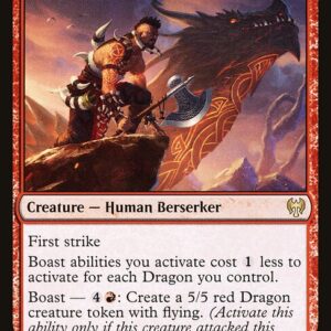 Kaldheim - 131 - Dragonkin Berserker - Rare - R - Foil
