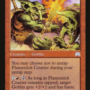 Onslaught - 203 - Flamestick Courier - Uncommon - R - Non-foil (Front)