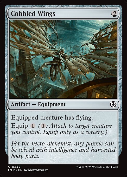 Innistrad Remastered - 258 - Cobbled Wings - Common - C - Non-foil (Front)