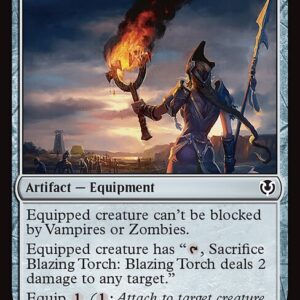 Innistrad Remastered - 254 - Blazing Torch - Common - C - Non-foil (Front)