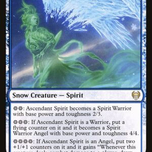 Kaldheim - 43 - Ascendant Spirit - Rare - U - Foil