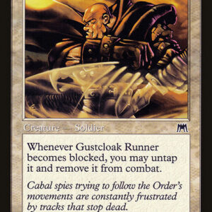 Onslaught - 35 - Gustcloak Runner - Common - W - Non-foil (Front)