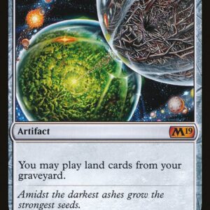Core Set 2019 - 229 - Crucible of Worlds - Mythic - C - Non-foil