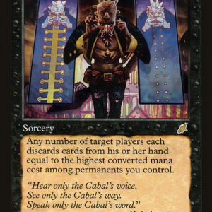 Scourge - 56 - Cabal Conditioning - Rare - B - Non-foil (Front)
