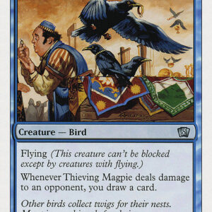 Eighth Edition - 107 - Thieving Magpie - Uncommon - U - Non-foil (Front)