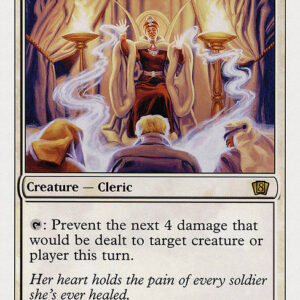 Eighth Edition - 30 - Master Healer - Rare - W - Non-foil (Front)