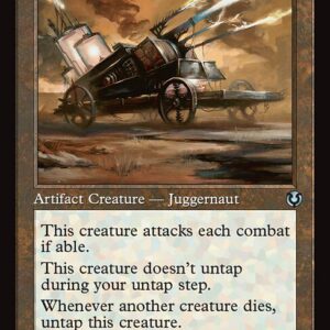 Innistrad Remastered - 443 - Galvanic Juggernaut - Uncommon - C - Non-foil - Promo (Front)